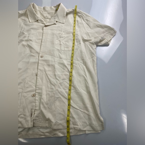 Tommy Bahamas “Ivory Vacation Button Down Top” p23-14 - Picture 4 of 9